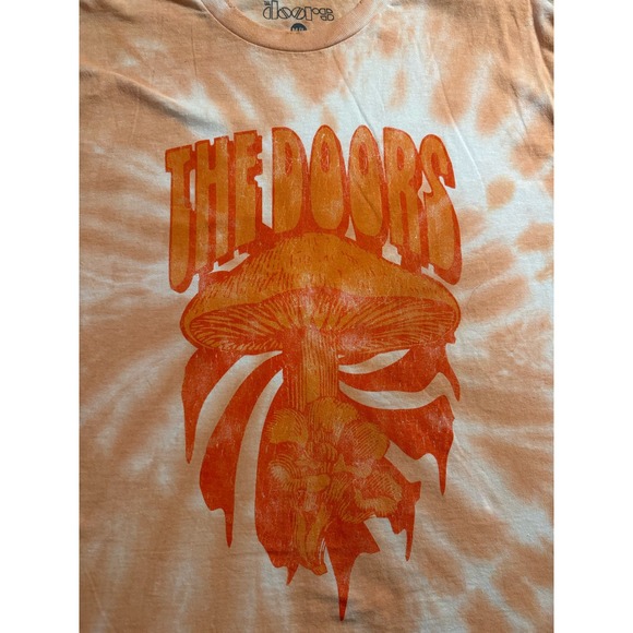 NWT Fashion Nova The Doors Mushroom Tie Dye Tee - Picture 2 of 4
